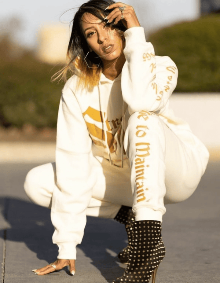 Unisex Cream Street Mode 22™ SM Joggers Set